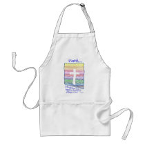 Faith is Substance of things Hoped for... Apron