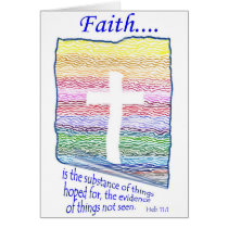 Faith is Substance of things Hoped for... Cards