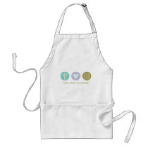 Faith Love Accounting Apron