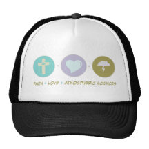 Faith Love Atmospheric Sciences Mesh Hats