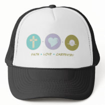Faith Love Carpentry Trucker Hats