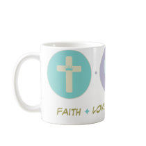 Faith Love Chiropractic Coffee Mugs