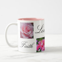 Faith Love Joy Hope Mugs