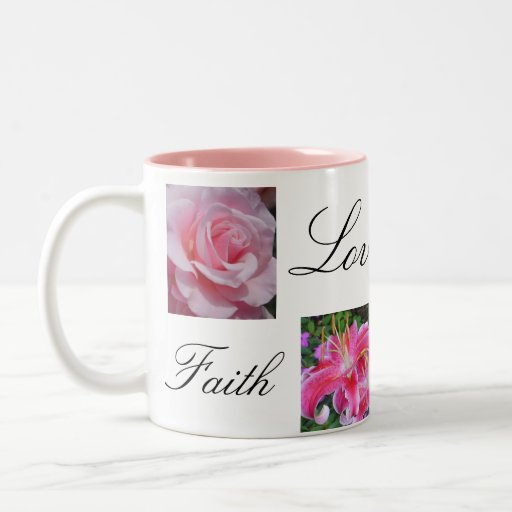 Faith Love Joy Hope Mugs