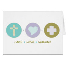 Faith Love Nursing Cards