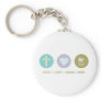 Faith Love Social Work Keychains