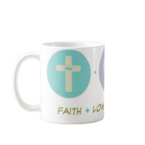 Faith Love Social Work Coffee Mug