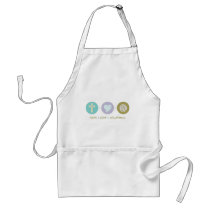 Faith Love Volleyball Apron