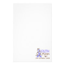 Faith Matters 3 Esophageal Cancer Customized Stationery