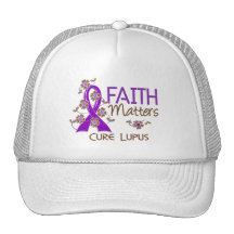 Faith Matters 3 Lupus Trucker Hats