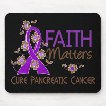 Faith Matters 3 Pancreatic Cancer Mousepad