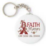 Faith Matters 3 Sickle Cell Disease Keychains