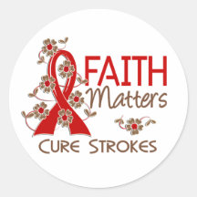 Faith Matters 3 Strokes Stickers