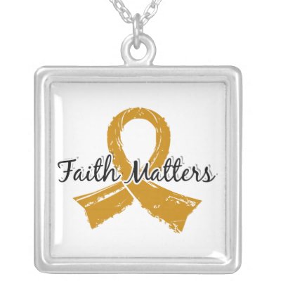Faith Matters 5 Appendix Cancer Jewelry by awarenessgifts