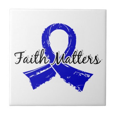 Faith Matters 5 Arthritis Ceramic Tiles by awarenessgifts