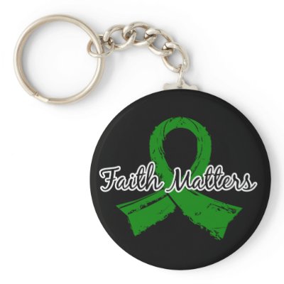 Faith Matters 5 Bile Duct Cancer Key Chain by awarenessgifts