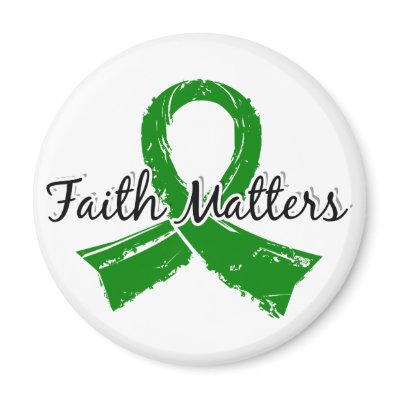 Faith Matters 5 Bile Duct Cancer Refrigerator Magnets by awarenessgifts