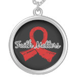 Faith Matters 5 Blood Cancer Personalized Necklace