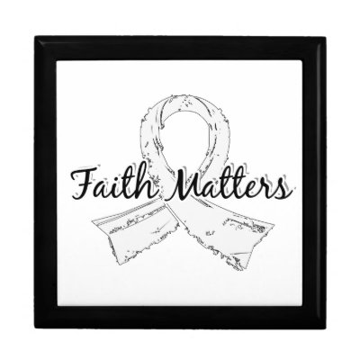 Faith Matters 5 Bone Cancer Gift Box by awarenessgifts