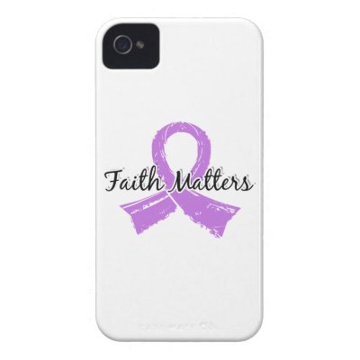 Faith Matters 5 Cancer (General) Iphone 4 Case-mate Case by awarenessgifts