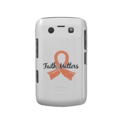 Faith Matters 5 Endometrial Cancer Case-mate Blackberry Case by awarenessgifts