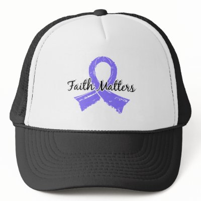 Faith Matters 5 Esophageal Cancer Hats by awarenessgifts