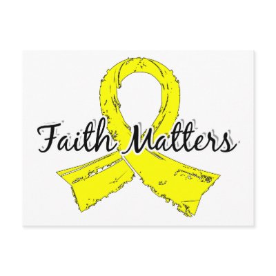 Faith Matters 5 Hydrocephalus Postcards by awarenessgifts