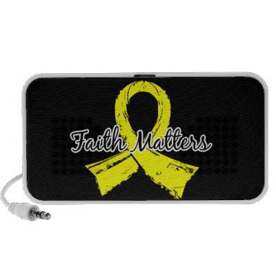 Faith Matters 5 Hydrocephalus Iphone Speaker by awarenessgifts
