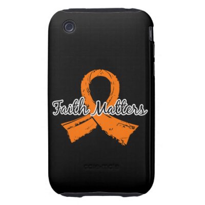 Faith Matters 5 Leukaemia Tough Iphone 3 Cases by awarenessgifts
