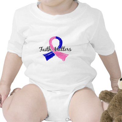 Faith Matters 5 Male Breast Cancer T-shirts by awarenessgifts