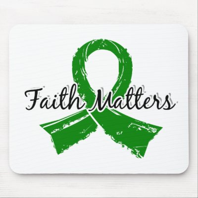 Faith Matters 5 Organ Donation Mouse Pad by awarenessgifts