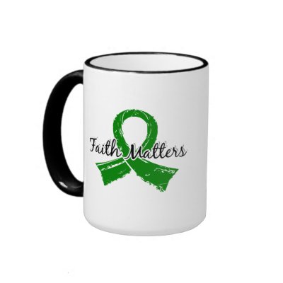 Faith Matters 5 Organ Donation Coffee Mug by awarenessgifts