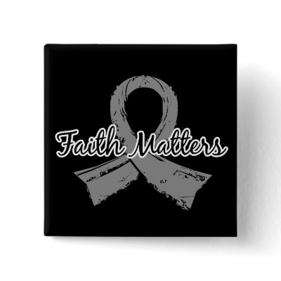 Faith Matters 5 Parkinson's Disease Button by awarenessgifts