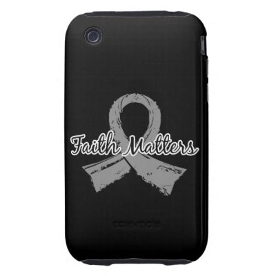 Faith Matters 5 Parkinson's Disease Iphone 3 Tough Cover by awarenessgifts