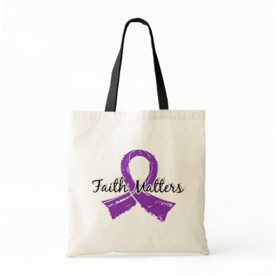 Faith Matters 5 Sarcoidosis Tote Bag by awarenessgifts