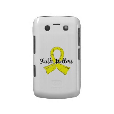 Faith Matters 5 Sarcoma Blackberry Bold Cover by awarenessgifts