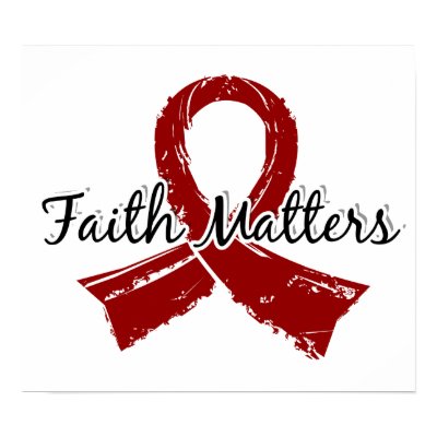 Faith Matters 5 Sickle Cell Disease Posters by awarenessgifts