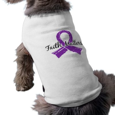 Faith Matters 5 Sjogren's Syndrome Pet Clothing by awarenessgifts
