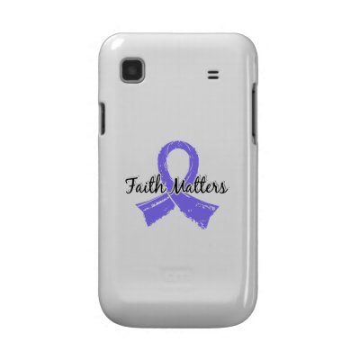 Faith Matters 5 Stomach Cancer Samsung Galaxy S Cases by awarenessgifts