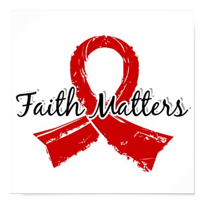 Faith Matters 5 Stroke Poster by awarenessgifts
