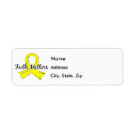 Faith Matters 5 Testicular Cancer Return Address Labels