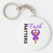 Faith Matters Alzheimer's Disease Key Chain