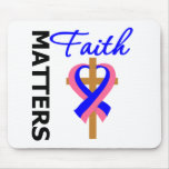 Faith Matters Male Breast Cancer Mouse Pads