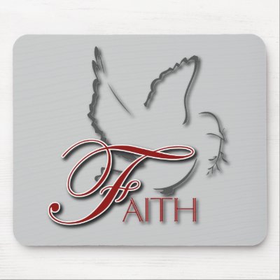 Faith Mouse Mat by klcris