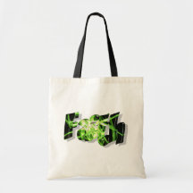 Faith Noir vert 3D Bags