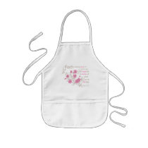 Faith (pink & brown) aprons