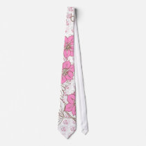 Faith (pink & brown) ties