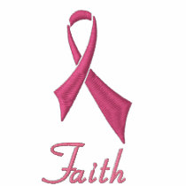 Faith Pink Ribbon Short Sleeve