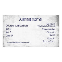 Faithful Crystal purpleHeart Business Card