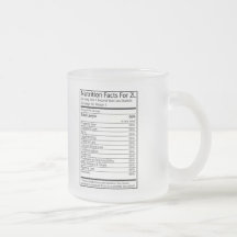 Faits de nutrition pour A 2L Mugs
